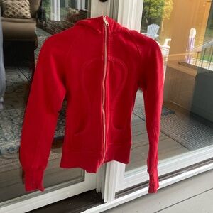 Lululemon red scuba size 4 (runs small)